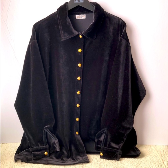 Vintage NORTHERN Spirit The Bay velour L/G EUC - Picture 1 of 8